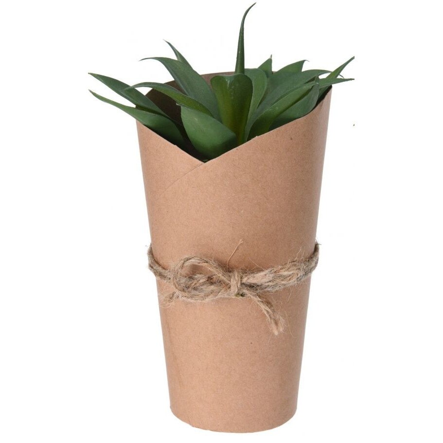 Planta artificiala 20cm in ghiveci ambalat in carton
