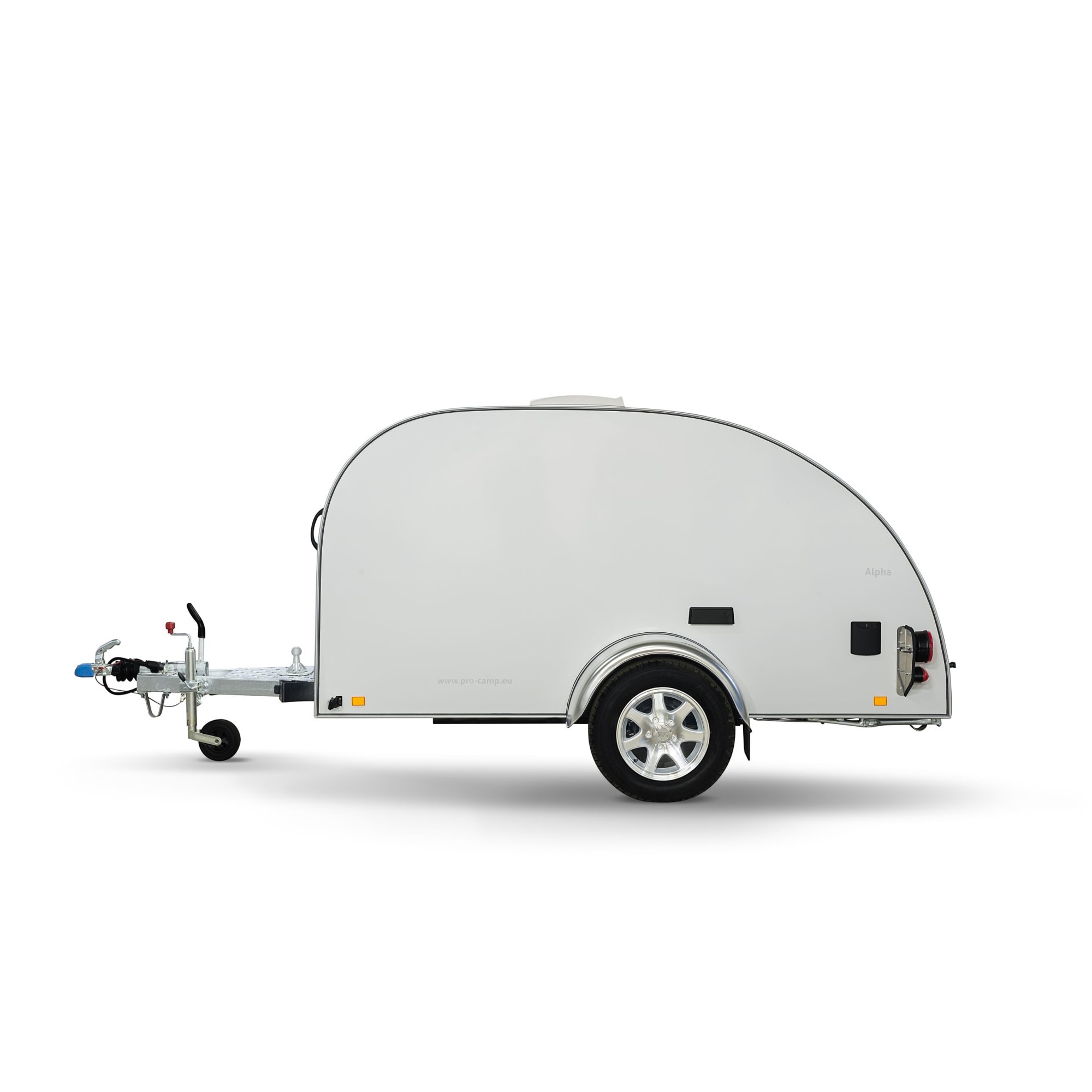 Mini rulota ProCamp Alpha Standard, Alb - eMAG.ro