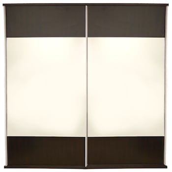 Dulap Laguna 2 usi culisante cu oglinzi, 178 x 60 x 210 cm, Wenge Dulap Laguna 2 usi culisante cu oglinzi, 178 x 60 x 210 cm, Wenge