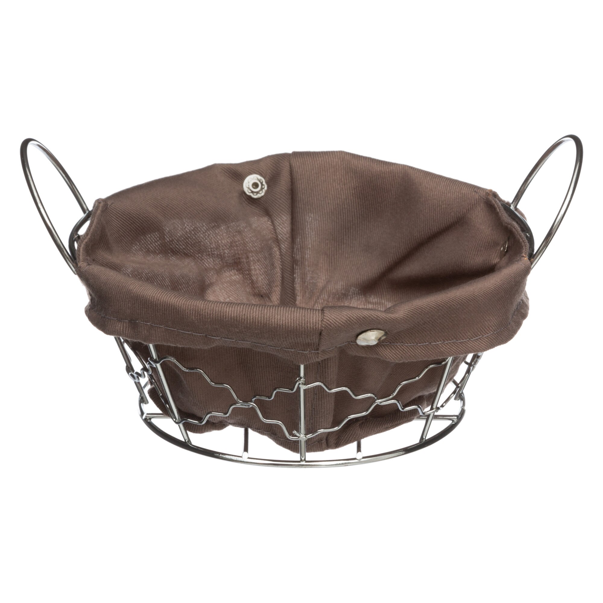 Cosulet rotund, JJA, metal cu textil