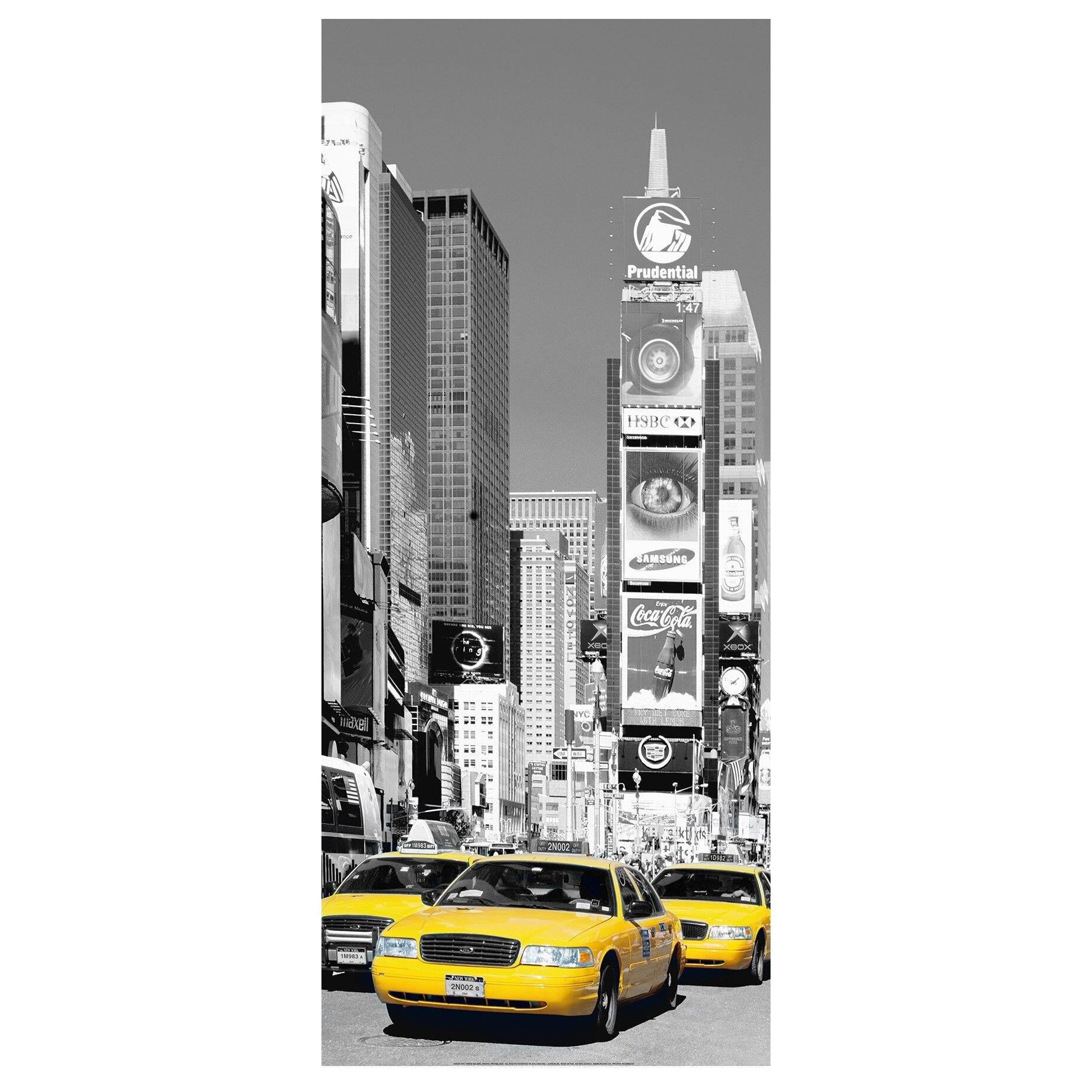 Fototapet , Categoria Deluxe , Gama Door Murals , 4 piese , dimensiuni 86x200 cm , 00525