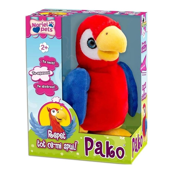 Jucarie de plus interactiva - Papagalul Pako
