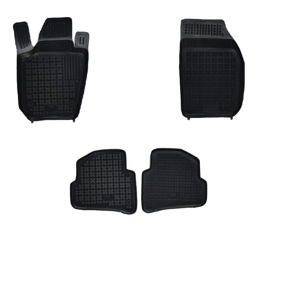 Covorase premium LUX interior cauciuc Skoda Fabia dupa 2014