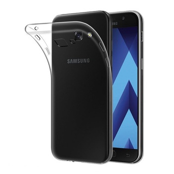 Capac de protectie din TPU subtire (0.5 mm) pentru Samsung Galaxy A5 (2017) / A520, alb transparent Capac de protectie din TPU subtire (0.5 mm) pentru Samsung Galaxy A5 (2017) / A520, alb transparent