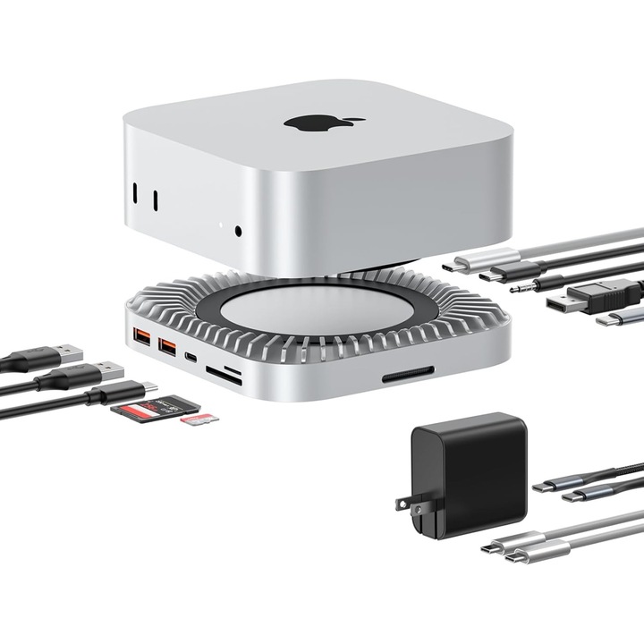 Станция Andocare Mac Mini M4 11-в-1, 40Gbps, NVMe SSD 8TB, 8K DP
