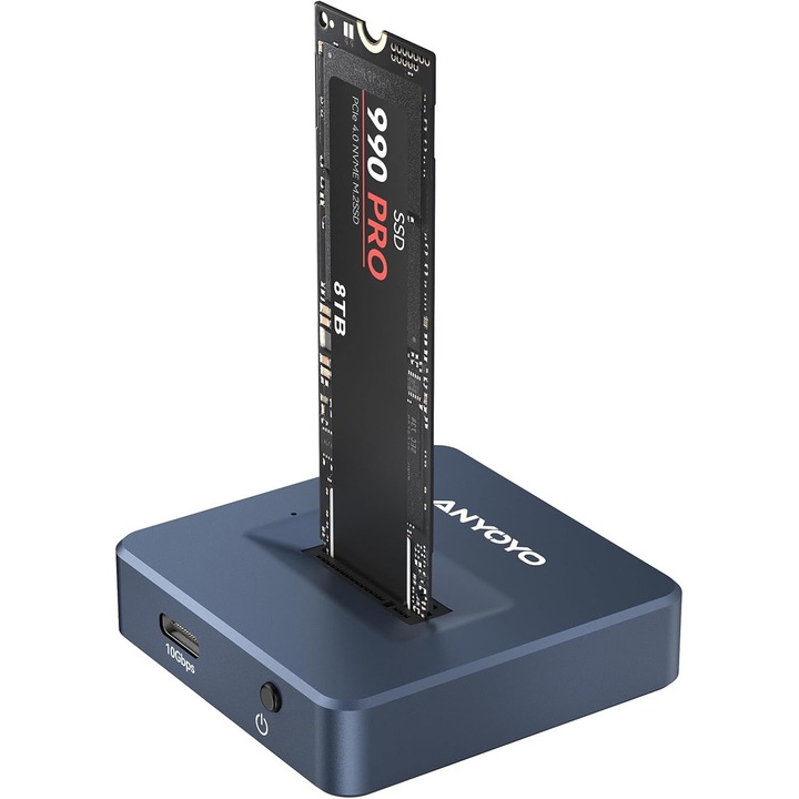 Станция за докинг M.2 NVMe 10Gbps USB-C, без инструменти