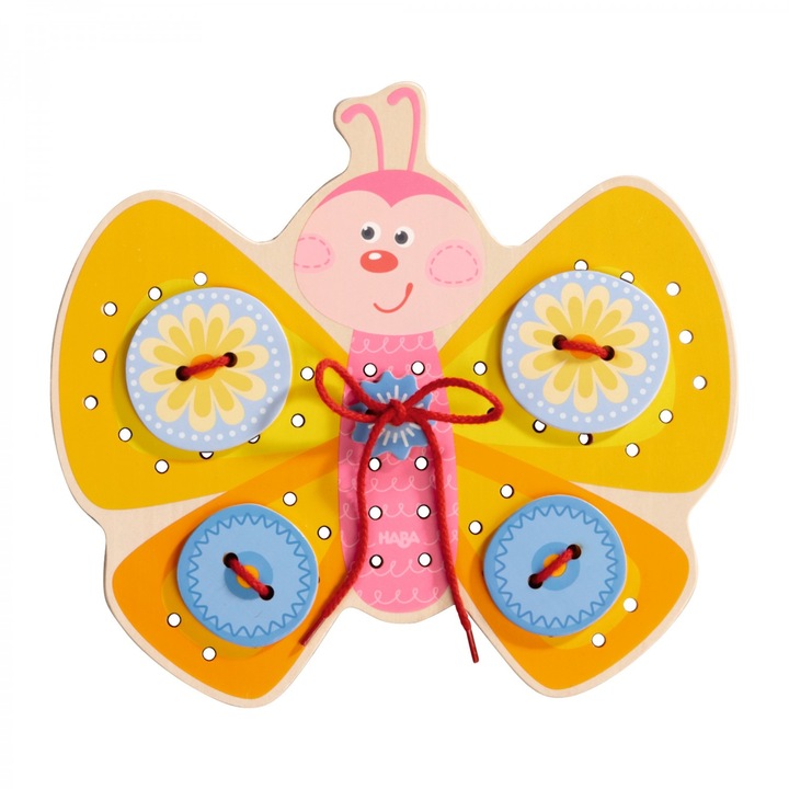 Joc de indemanare cu 2 fete, Haba, Butterfly, 3ani+