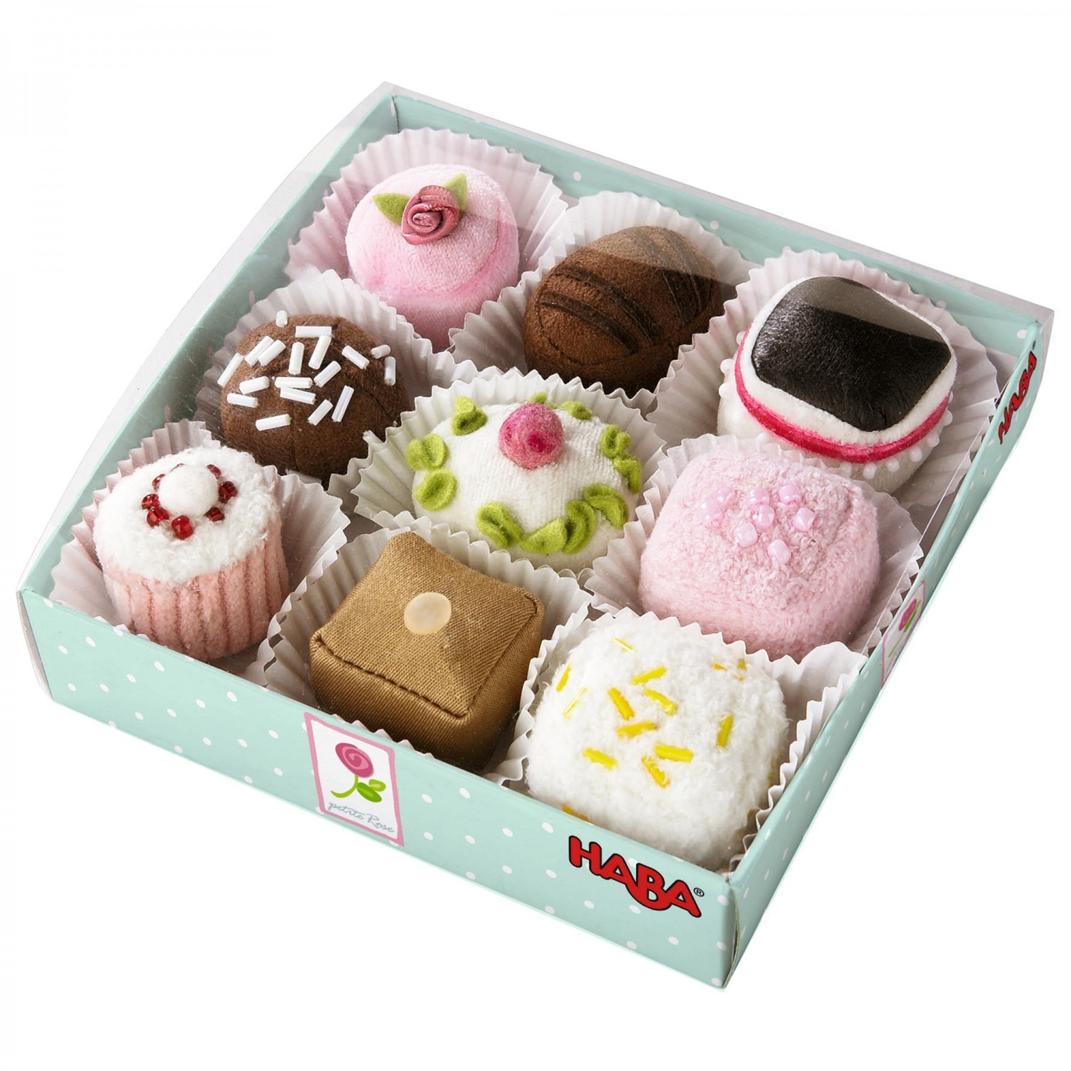 Set jucarie 9 piese, Haba, Petit Fours, 3 ani+