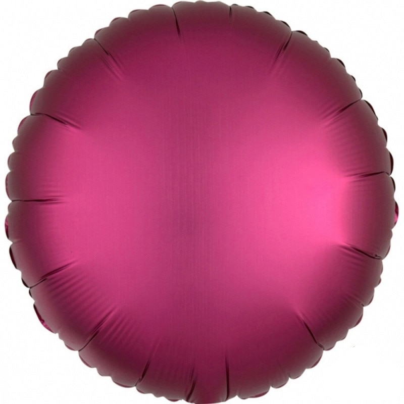 Balon folie rotund 45 cm Satin Luxe Pomegranata, Amscan 36827