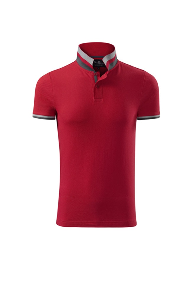 Tricou barbati, Malfini, polo, cu maneci scurte bumbac, Formula red
