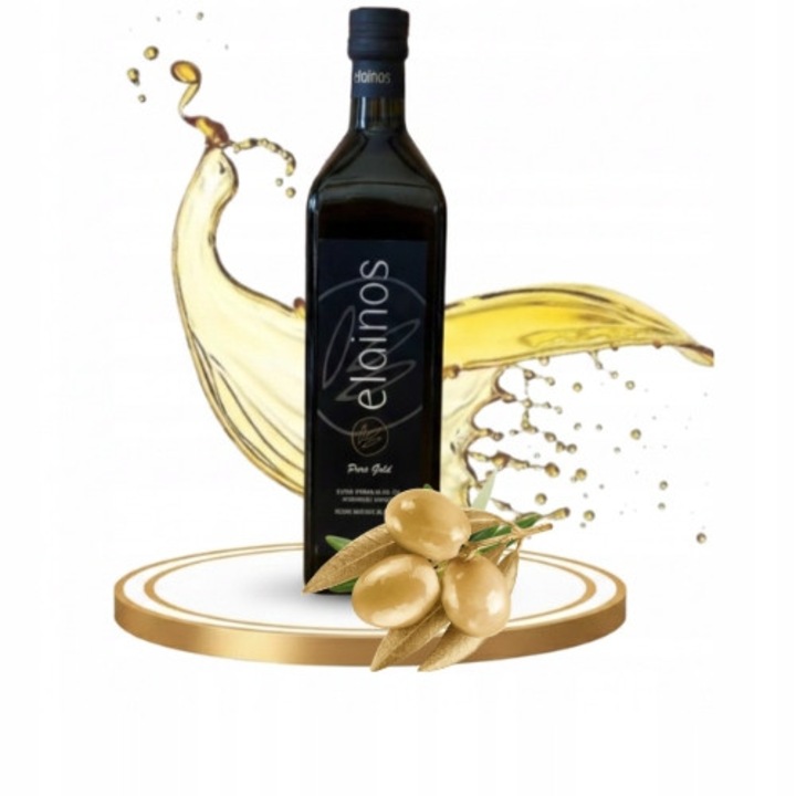 Ulei De Masline, Elainos, Presat La Rece, Gust Natural Si Valori Nutritive, Calitate Superioara Extra Virgin Din Prima Presare, Antioxidanti Naturali, Grasimi Sanatoase Pentru Dieta Zilnica, Sursa De Energie, Ambalaj Practic, Cantitate De 1 L