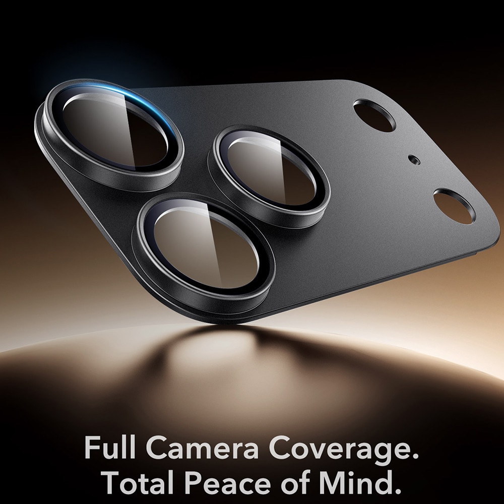 Folie Camera pentru iPhone 18 Pro - ESR Armorite Pro Camera Protector - Black