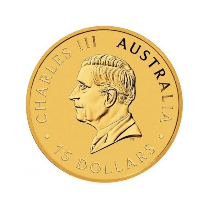 Moneda din Aur 24k Kangaroo Australia 1\10 oz