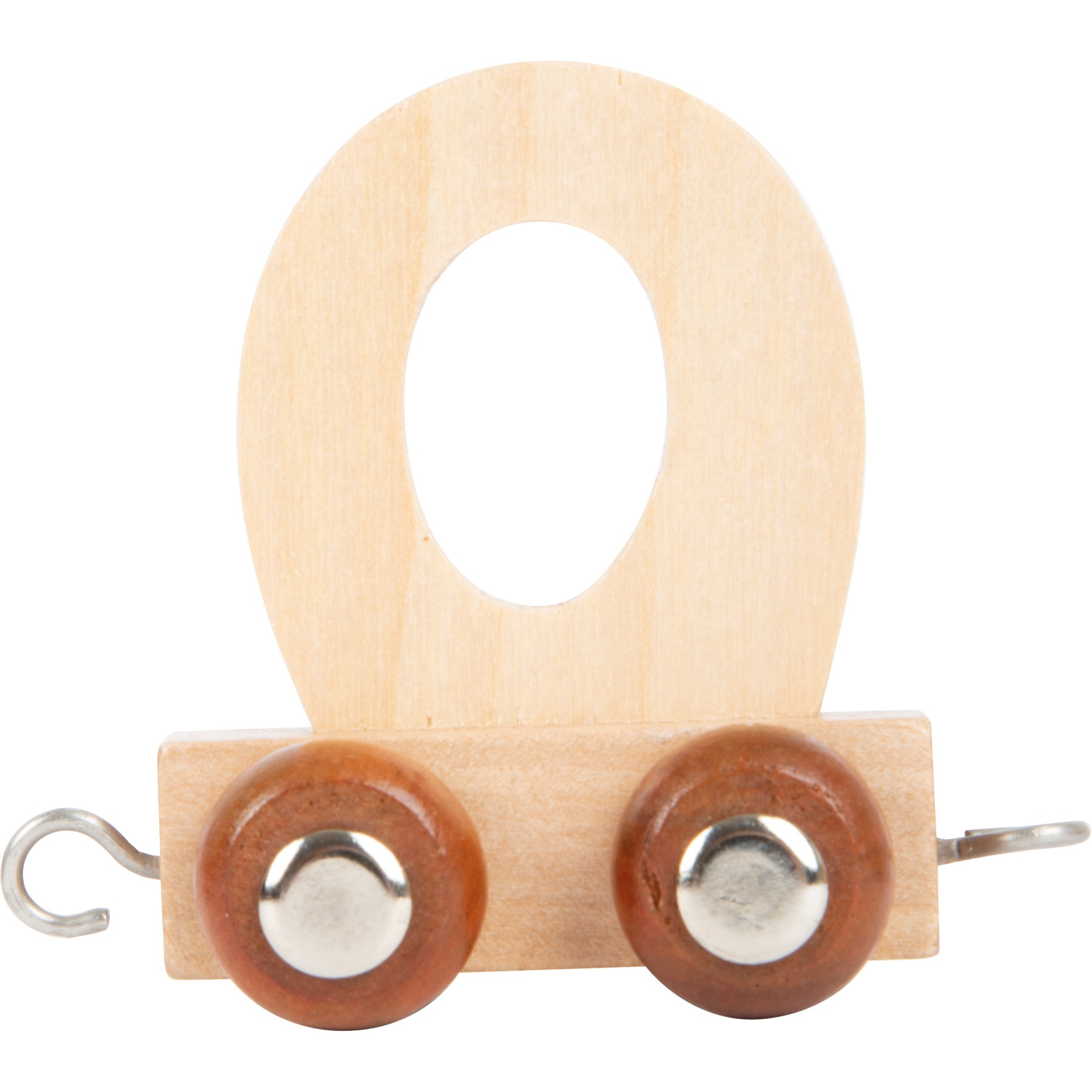Vagon Litera O, Small Foot, lemn, natur