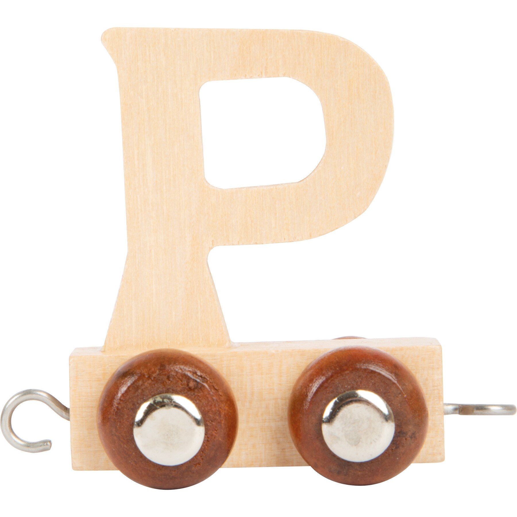 Vagon Litera P, Small Foot, lemn, natur