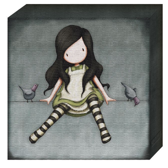 Tablou pe panza Gorjuss - On Top Of The World - Small 20 x 20 cm