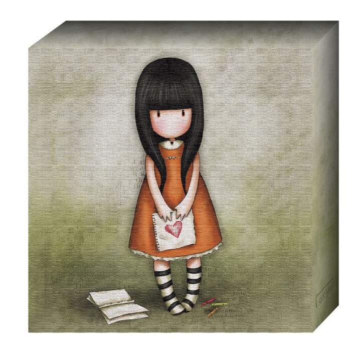 Tablou pe panza Gorjuss - I Gave You My Heart - Small 20 x 20 cm