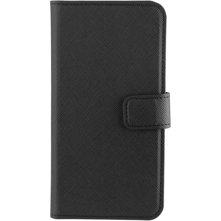 XQISIT WALLET CASE VISKAN BLACK FOR Galaxy S7