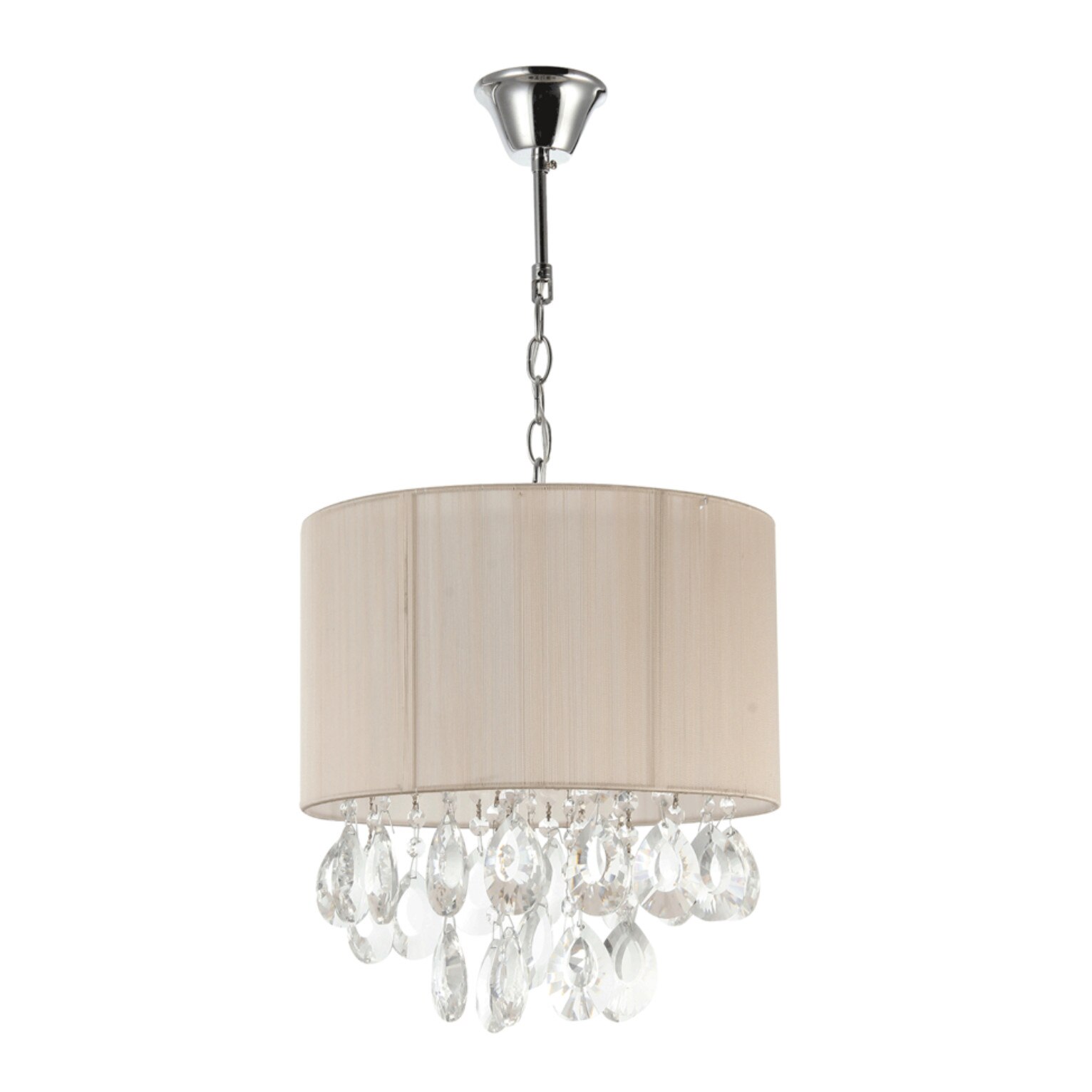 Lustra Interior Erste Retro 4x60W Max E27 EL0038458 Culoare Crem si Crom