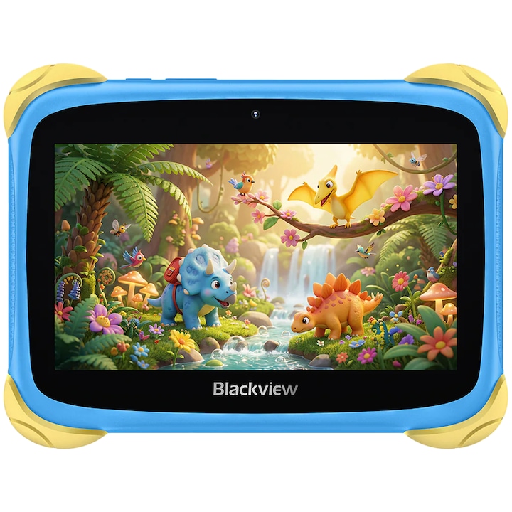 Tableta Blackview Link 1 Kids Mini, Procesor Quad-Core Rockchip RK3562, Ecran IPS 7", 3GB RAM, 32GB Flash, 5MP, Wi-Fi, Bluetooth, Android Albastru