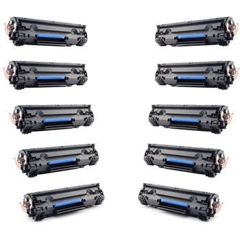 Set 10 tonere compatibile vrac CB435A black pentru HP Set 10 tonere compatibile vrac CB435A black pentru HP