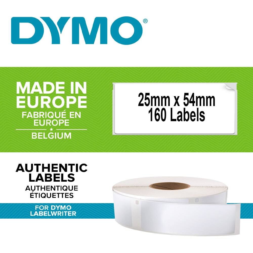 Etichette Originali Dymo 1976411 25x54 mm Bianco 0071701003829