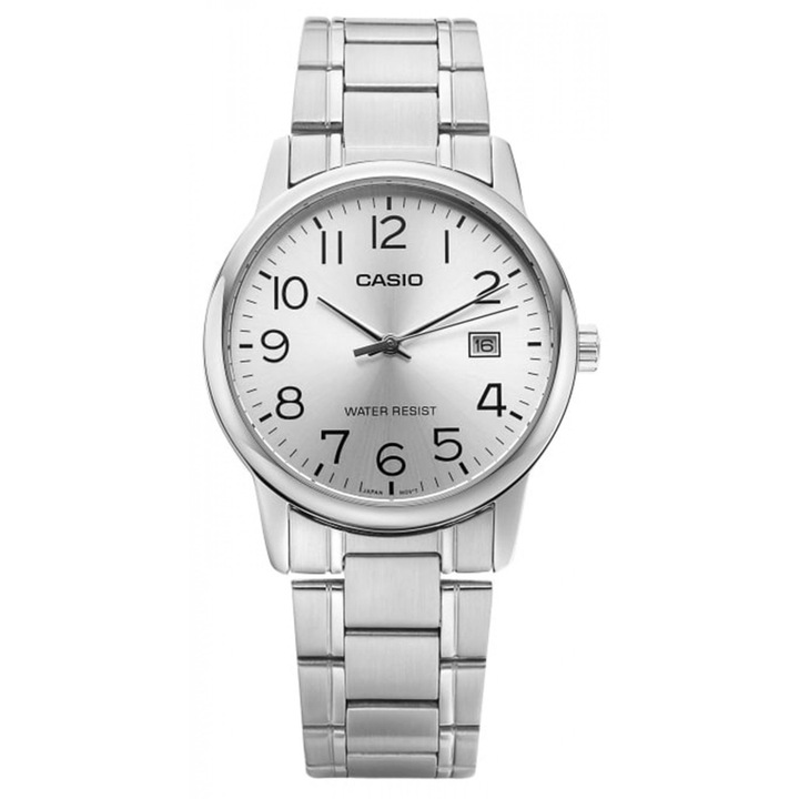 Ceas pentru barbati Casio MTP-V002D-7B, Argintiu