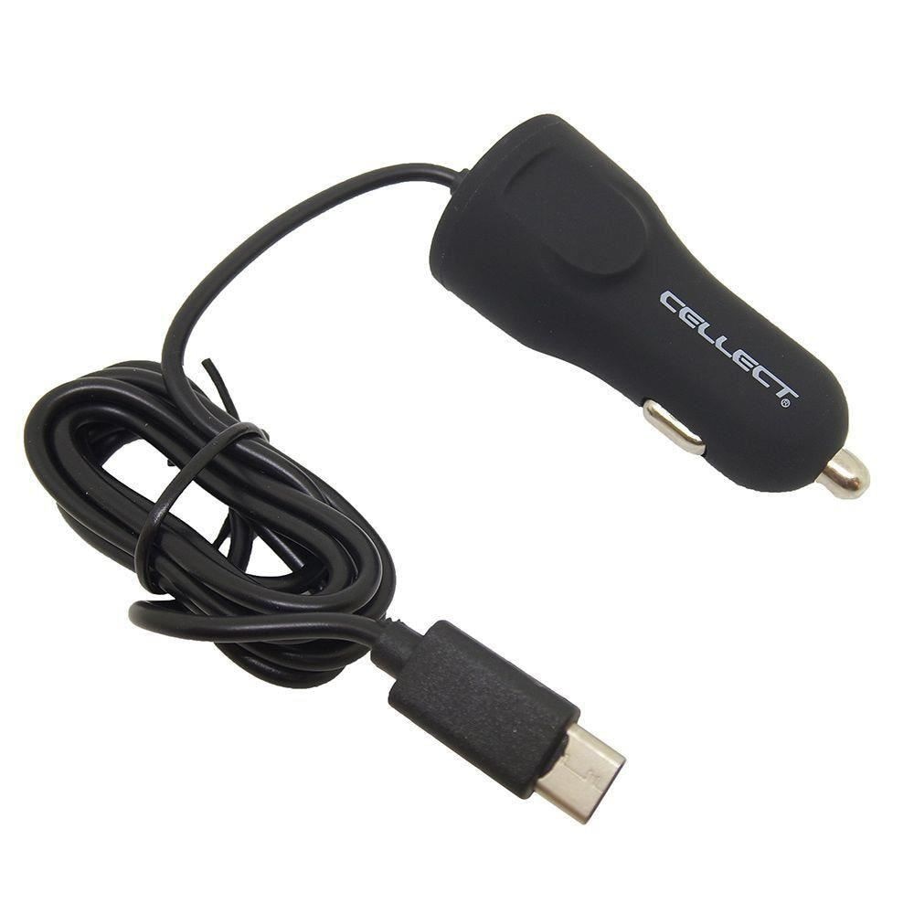 Incarcator auto rapid tip C 2.4 A Cellect Neagra