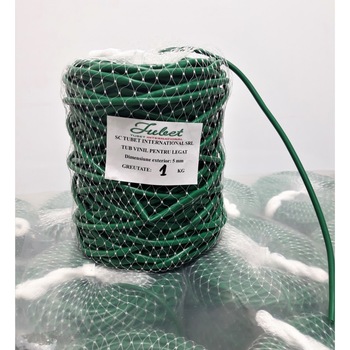 Tubeto - Tub de vinil pentru legat vita de vie, pomi fructiferi, legume - 5 mm Tubeto - Tub de vinil pentru legat vita de vie, pomi fructiferi, legume - 5 mm