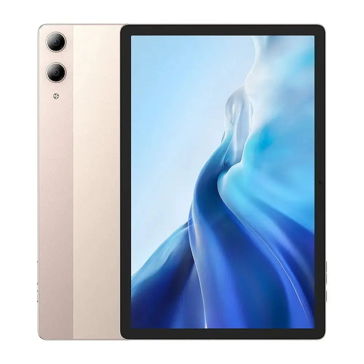Tableta Doogee Tab E3 Pro (DGTE3P8/256GLD) 13" IPS FHD+ 90 Hz, MediaTek Helio G100, 8 GB RAM (+24 GB ext.) / 256 GB, baterie 11.000 mAh, Android 15, 4G LTE Dual SIM, auriu
