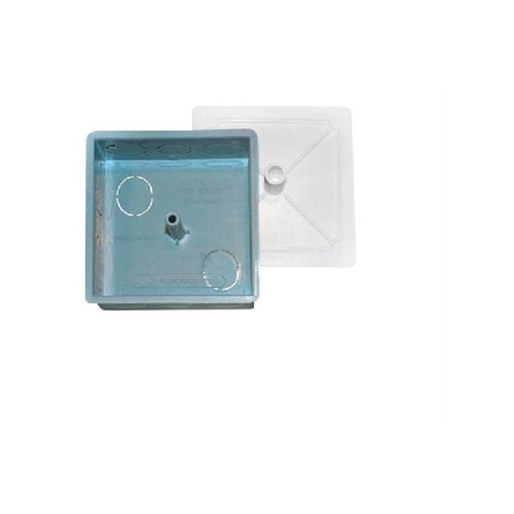 Doza ramificatie "ST" cu capac - 75x75x35mm - Dablerom - SET 50 BUC