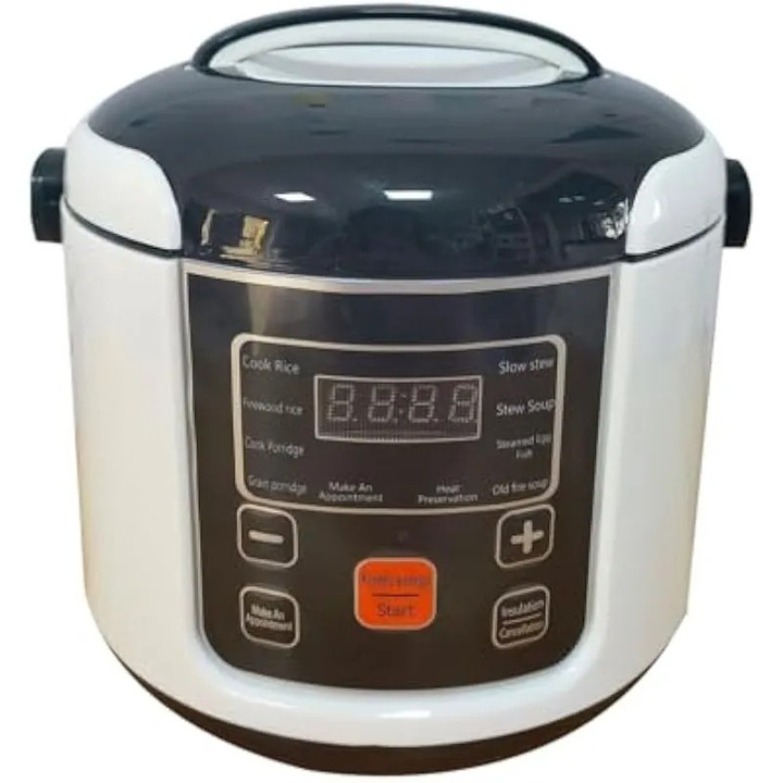 Mini aparat de gătit orez electric, capacitate 2L, portabil, funcție de menținere la cald, pentru 2-4 persoane, 24V