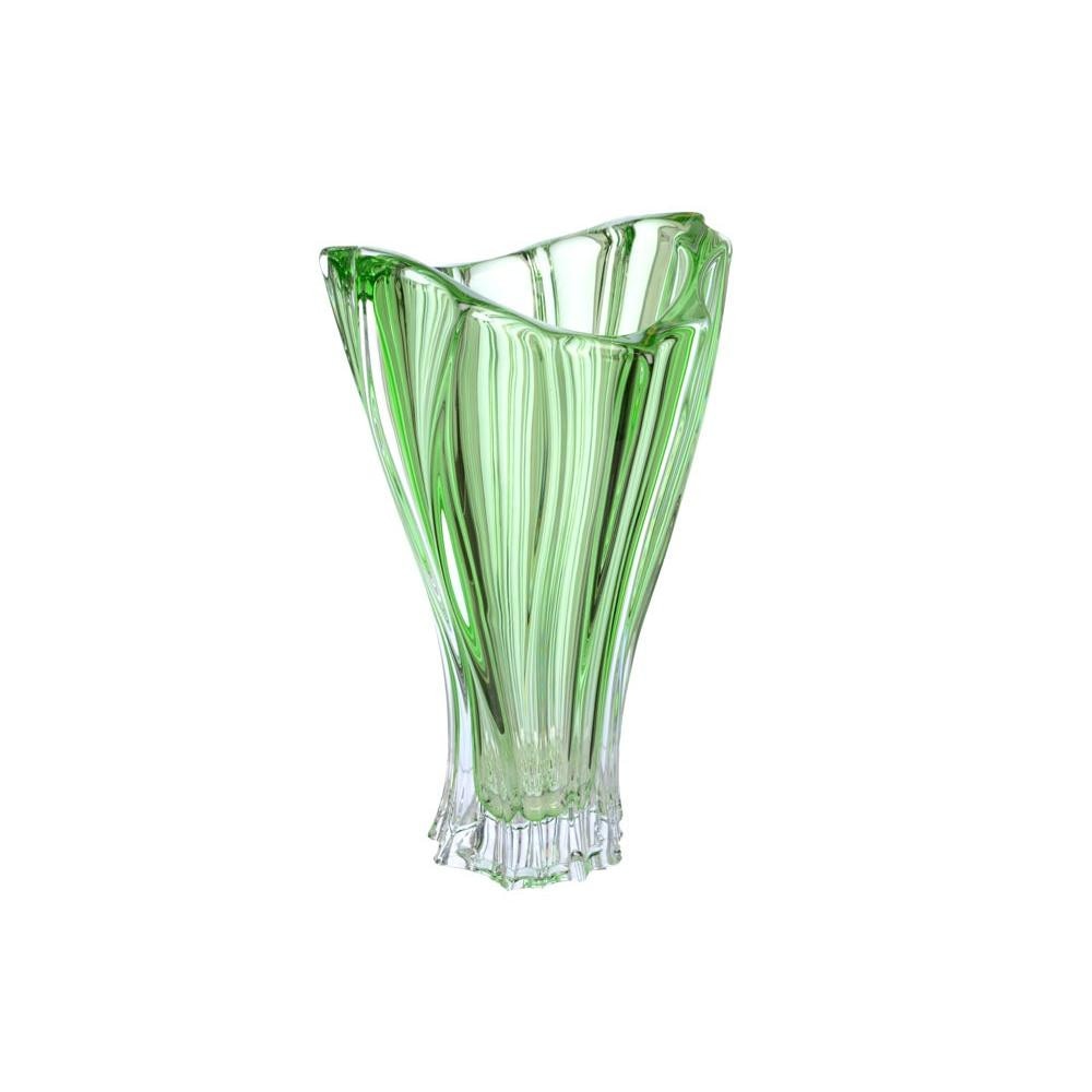 Vaza Bohemia Venus Green, 32 cm