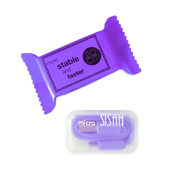 Cablu de date Mini / Incarcare Micro USB , ANDROID , CASI , 20 cm , Candy Pack , Silicon , MOV Cablu de date Mini / Incarcare Micro USB , ANDROID , CASI , 20 cm , Candy Pack , Silicon , MOV