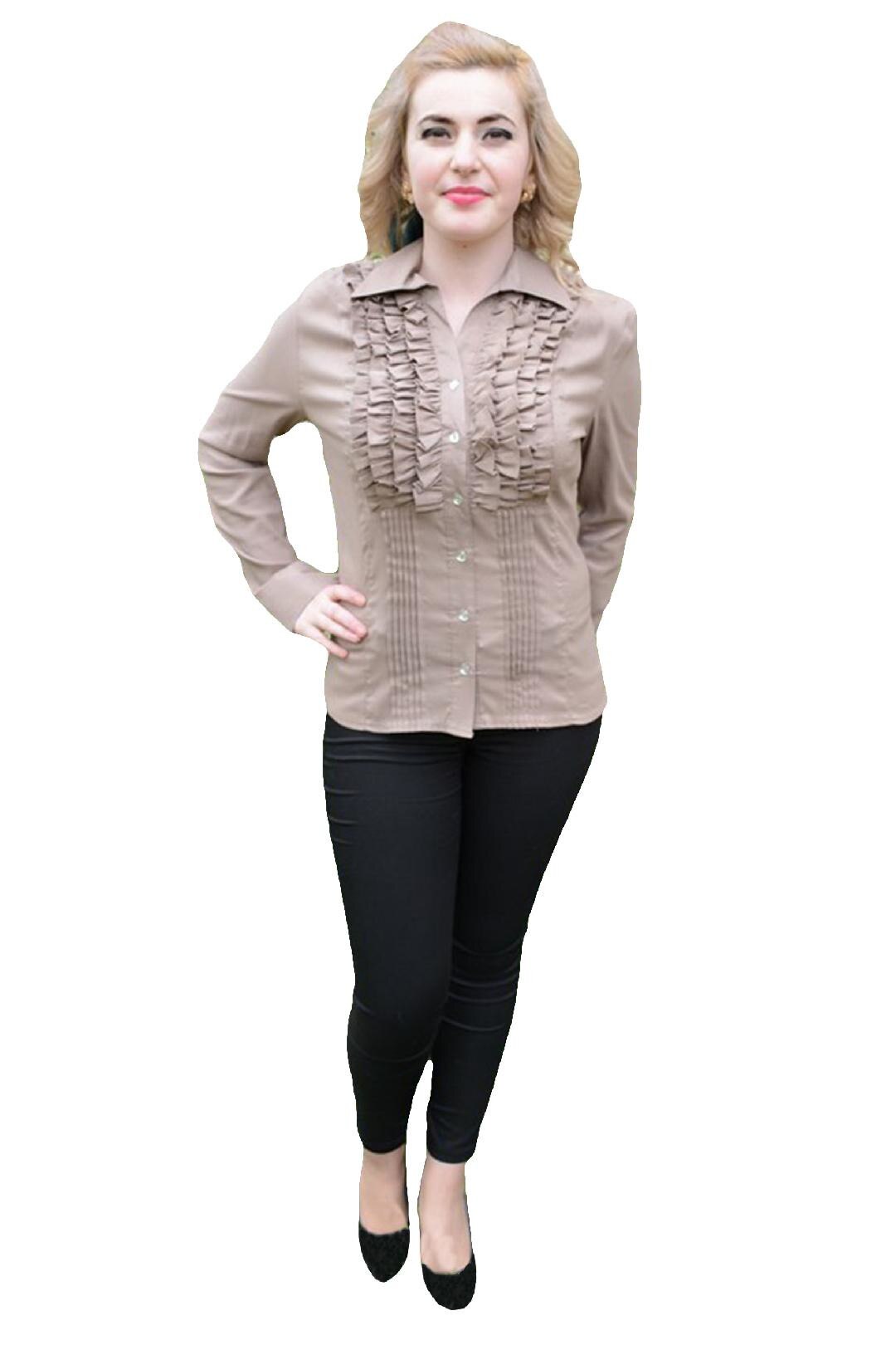 Camasa cu fodre in partea de sus, D&J Exclusive,, Nisipiu