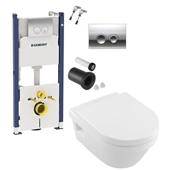 ALL IN ONE Incastrat - Geberit + Villeroy and Boch Omnia Arhitectura DIrect Flush - Gata de montaj - Villeroy and Boch Omnia Arhitectura DIrect Flush + Capac softclose + Rezervor Geberit ALL IN ONE Incastrat - Geberit + Villeroy and Boch Omnia Arhitectura DIrect Flush - Gata de montaj - Villeroy and Boch Omnia Arhitectura DIrect Flush + Capac softclose + Rezervor Geberit