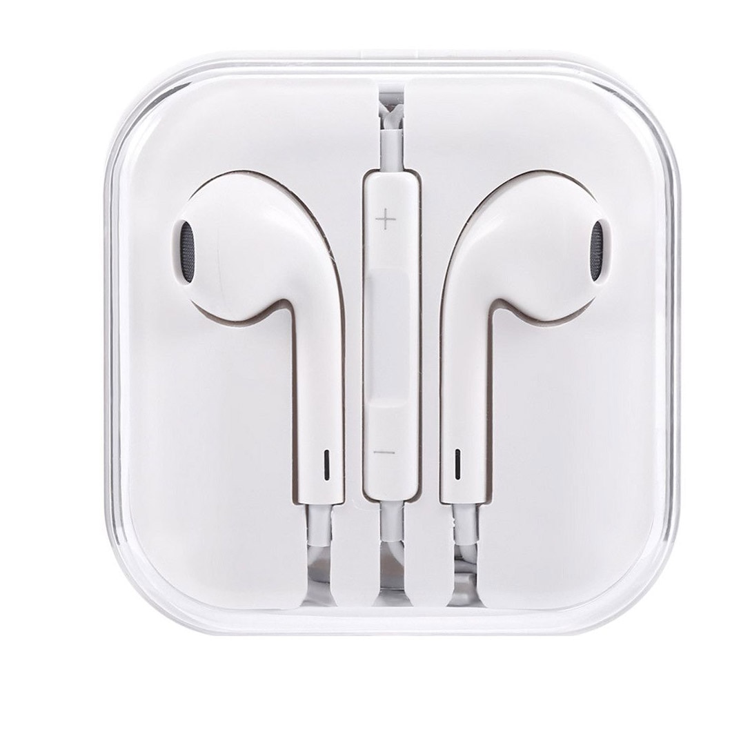 Casti high quality Bibilel cu microfon pentru iPhone, Jack 3.5mm, alb, BBL125