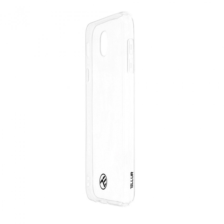 Pachet Husa telefon Samsung Galaxy J7 2017 Transparent - TLL121731 + Suport magnetic Tellur MCM3 pentru ventilatie, plastic, Negru