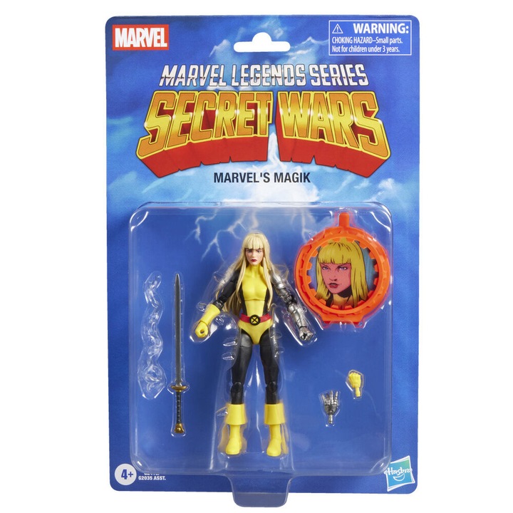 Фигурка Hasbro Marvel Legends Secret Wars Magik, винил, многоцветна, 15 см (5010996355737)
