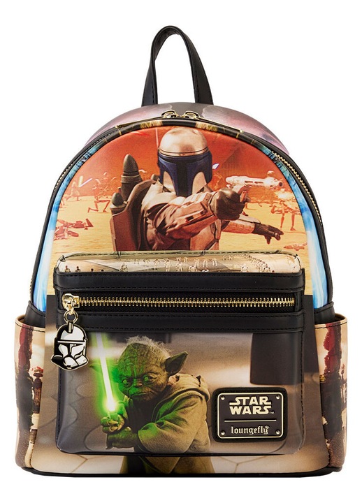 Раница Loungefly Star Wars Епизод II Атаката на клонингите, 26 см