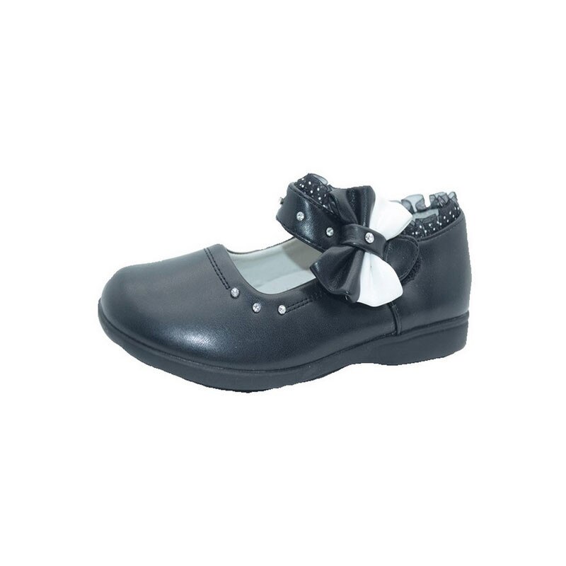 Pantofi eleganti pentru fetite Clank, Negru