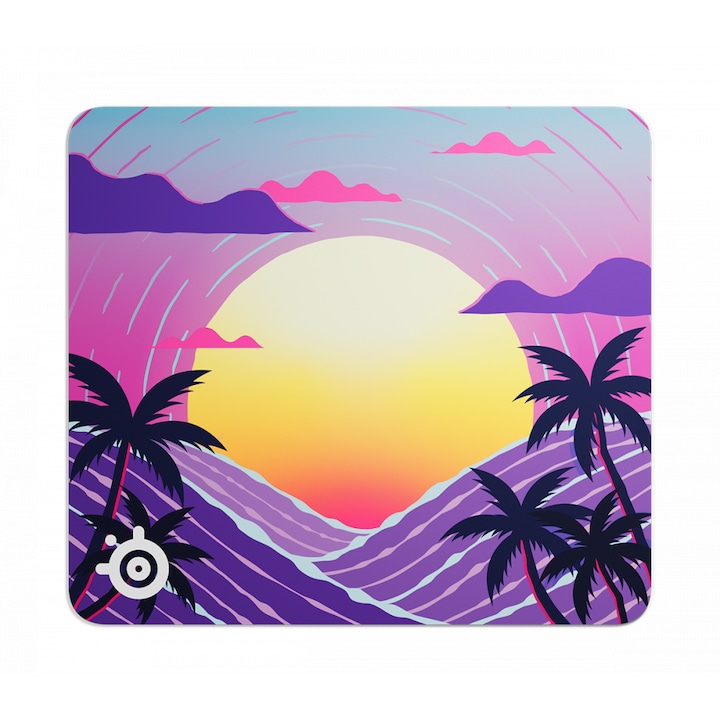 Mousepad SteelSeries QcK L - Neon Sunset