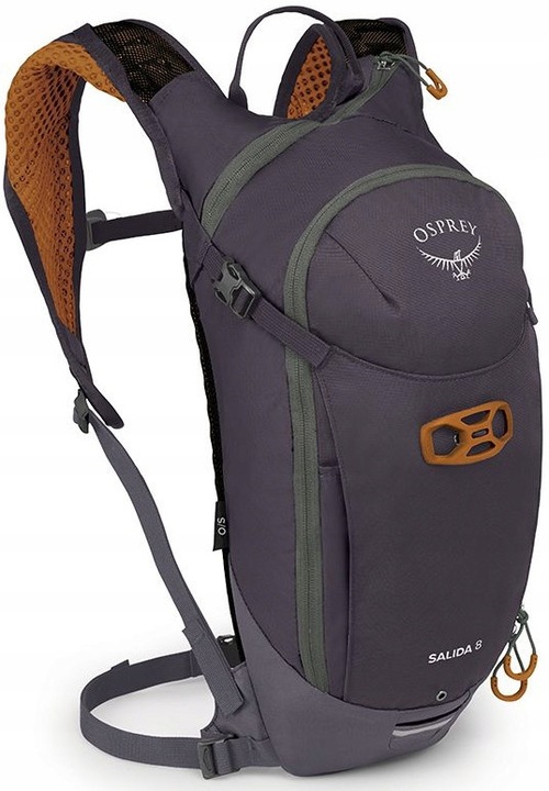 Раница за колоездене Osprey Salida 8 с 2.5L резервоар, сива