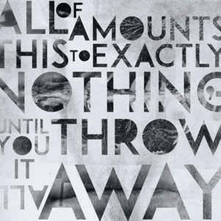 Breathelast - All Of This Amounts To Exactly Nothing Until You Throw It All Away (CD)