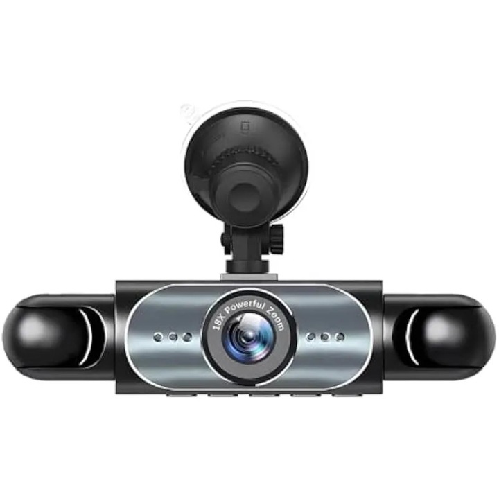 Camera video pentru auto, inregistrator de conducere cu 4 canale
