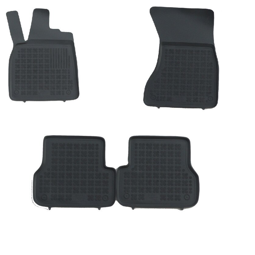 Covorase premium LUX GRI interior cauciuc Audi A6 dupa 2011