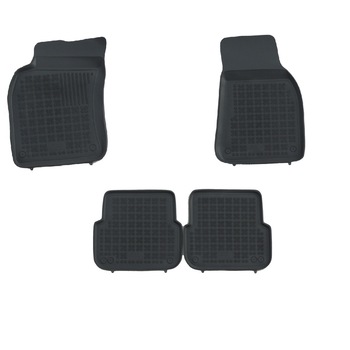Covorase premium LUX GRI interior cauciuc Audi A6 dupa 2004 Covorase premium LUX GRI interior cauciuc Audi A6 dupa 2004