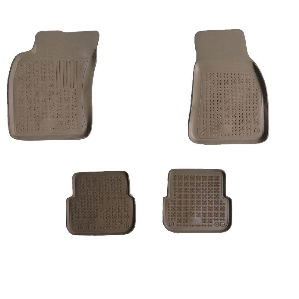 Covorase premium LUX BEJ interior cauciuc Audi A6 Limousine/Sedan 2004