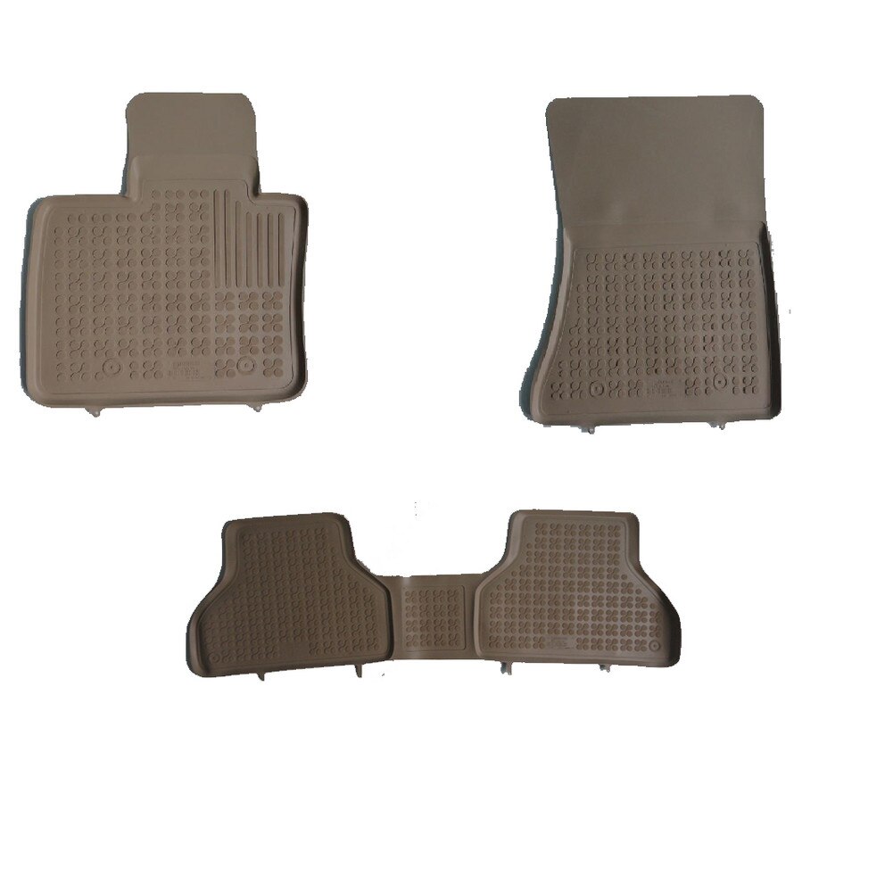 Covorase premium LUX BEJ interior cauciuc Bmw X5 E70 2006-2013