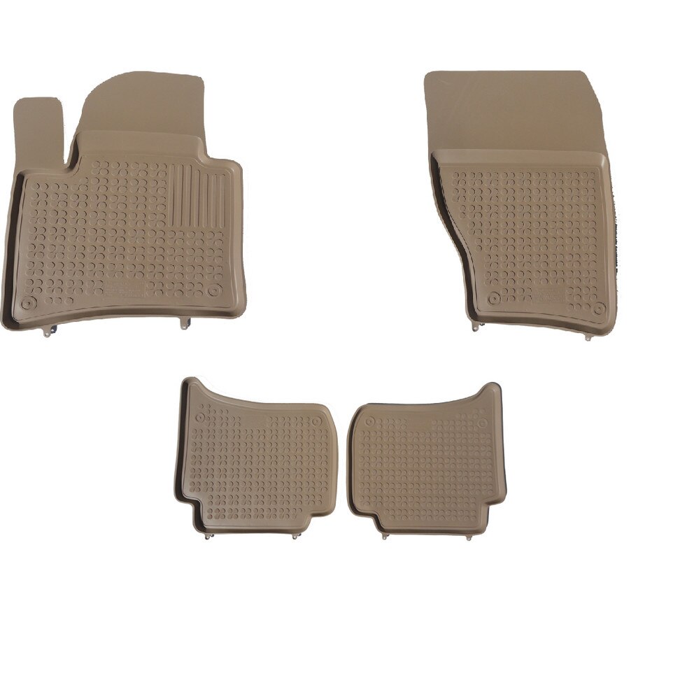 Covorase premium LUX BEJ interior cauciuc Porsche Cayenne II dupa 2010